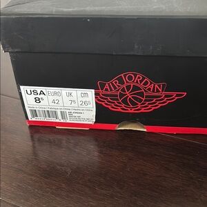 Jordan Athletic Shoes - Blue and Red